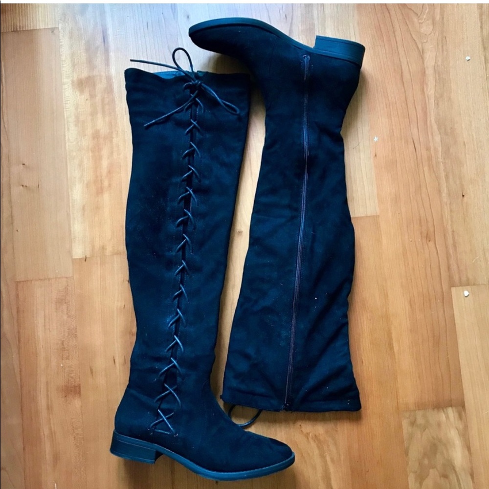Lace up boots